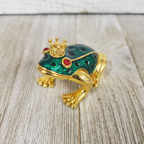 Prince Frog ~Enamel Trinket Box~ - My Wyo Designs