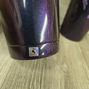 Purple Glitter SWIG~ Bucking Horse & Rider®️ Tumbler ~ Lavender Glitter - My Wyo Designs