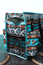 Aztec Blue Horse Med Utility Tote - My Wyo Designs