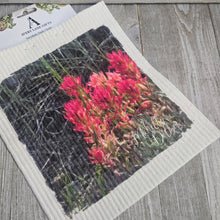 Coalmine Indian Paintbrush ~ Swedish Dish Cloth ~EXCLUSIVE~ - My Wyo Designs