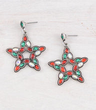 Christmas Star Earrings