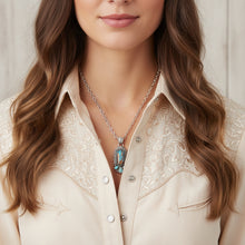 Turquoise Bar Necklace - My Wyo Designs