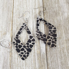 Spotted Cow Print Acrylic Earrings - My Wyo Designs