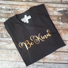 Gold Be Kind ~Tee V'nk or Crew ~Black or White {pre-order} - My Wyo Designs