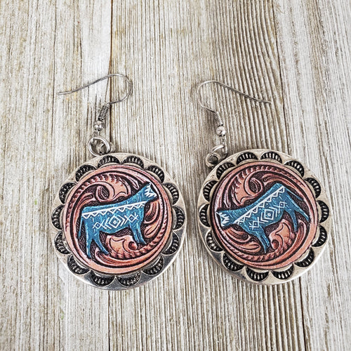 Wooden ~ Cow~ Earrings - My Wyo Designs
