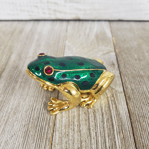 Frog ~Enamel Trinket Box~ - My Wyo Designs