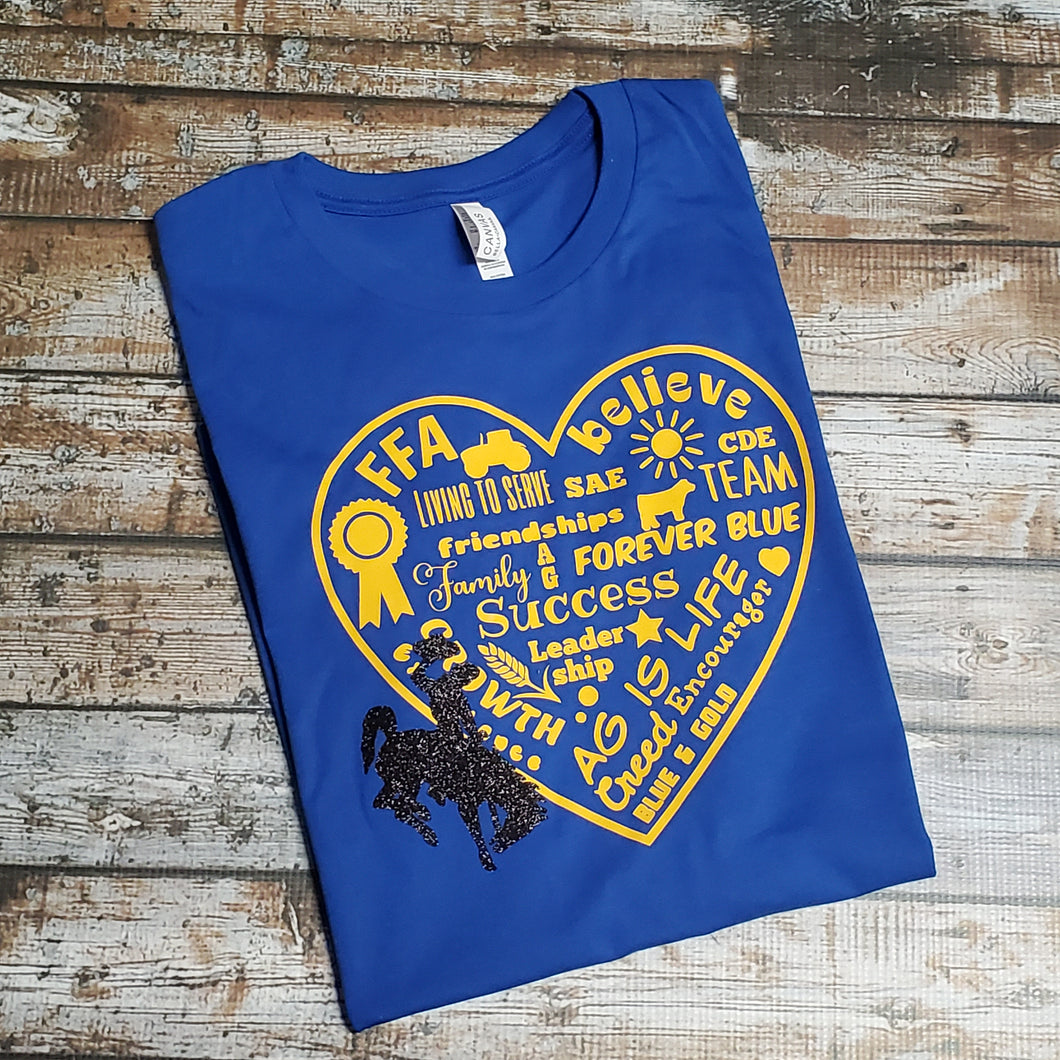 For the LOVE of FFA Tee (pre-order) - My Wyo Designs