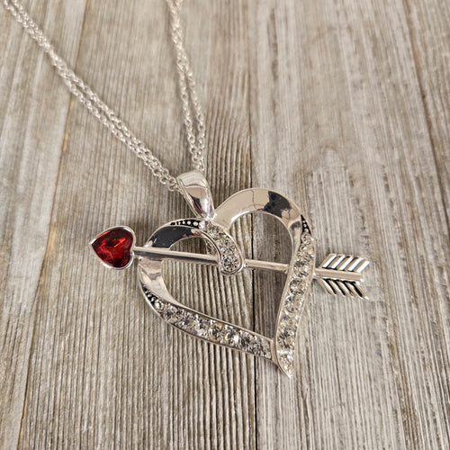 Arrow Heart Necklace - My Wyo Designs