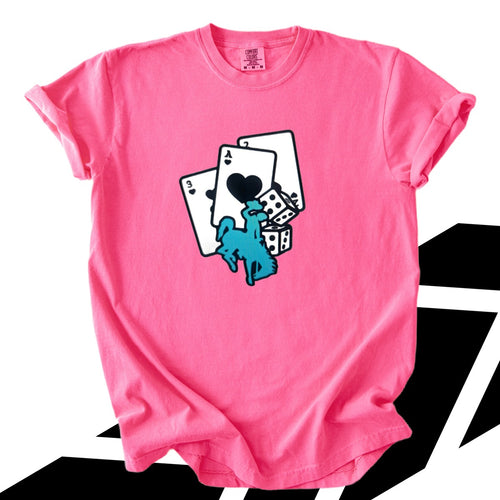 Aces & Dice ~Charity Pink Bella Tee - My Wyo Designs