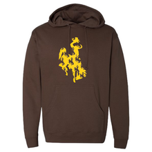 Bucking, Bucking, Bucking Horse ~ Brown Hoodie