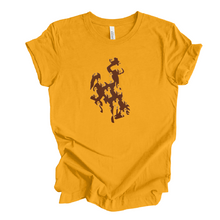 Bucking Horse, bucking horse, bucking horse~ Gold Bella Tee