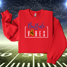 Buffalo Vibes ~Wyoming~ Red Gildan Sweatshirt