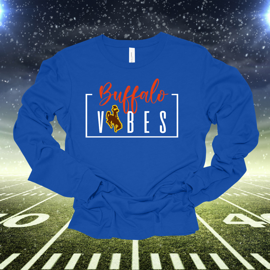 Buffalo~ Wyoming ~ Royal Bella Long Sleeve Tee