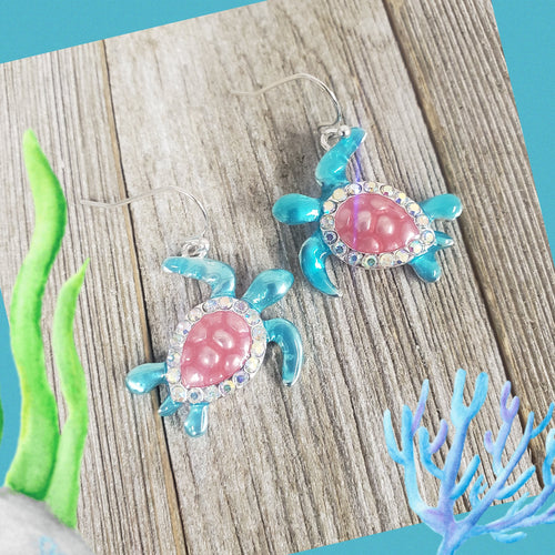 Sea Turtle Earrings - My Wyo Designs
