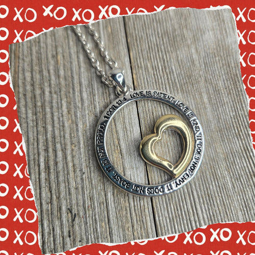 Love is Patient, Love is Kind Necklace