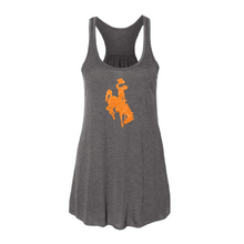 Flowy Bella Tank ~ choose your glitter ~ Bucking Horse - My Wyo Designs