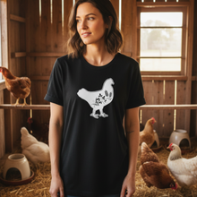 Floral ~SHOW CHICKEN~ French Vanilla Bella Tee - My Wyo Designs
