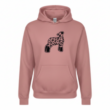 Leopard Print ~Show Lamb~ Heather Mauve Bella Tee or Hoodie - My Wyo Designs