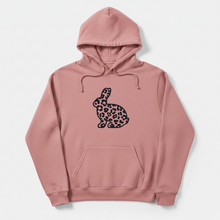 Leopard Print ~Show Rabbit ~ Heather Mauve Bella Tee or Hoodie - My Wyo Designs