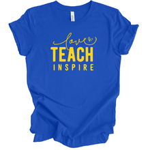 Inspire TEACH ~ Bella Tee (many colors) - My Wyo Designs