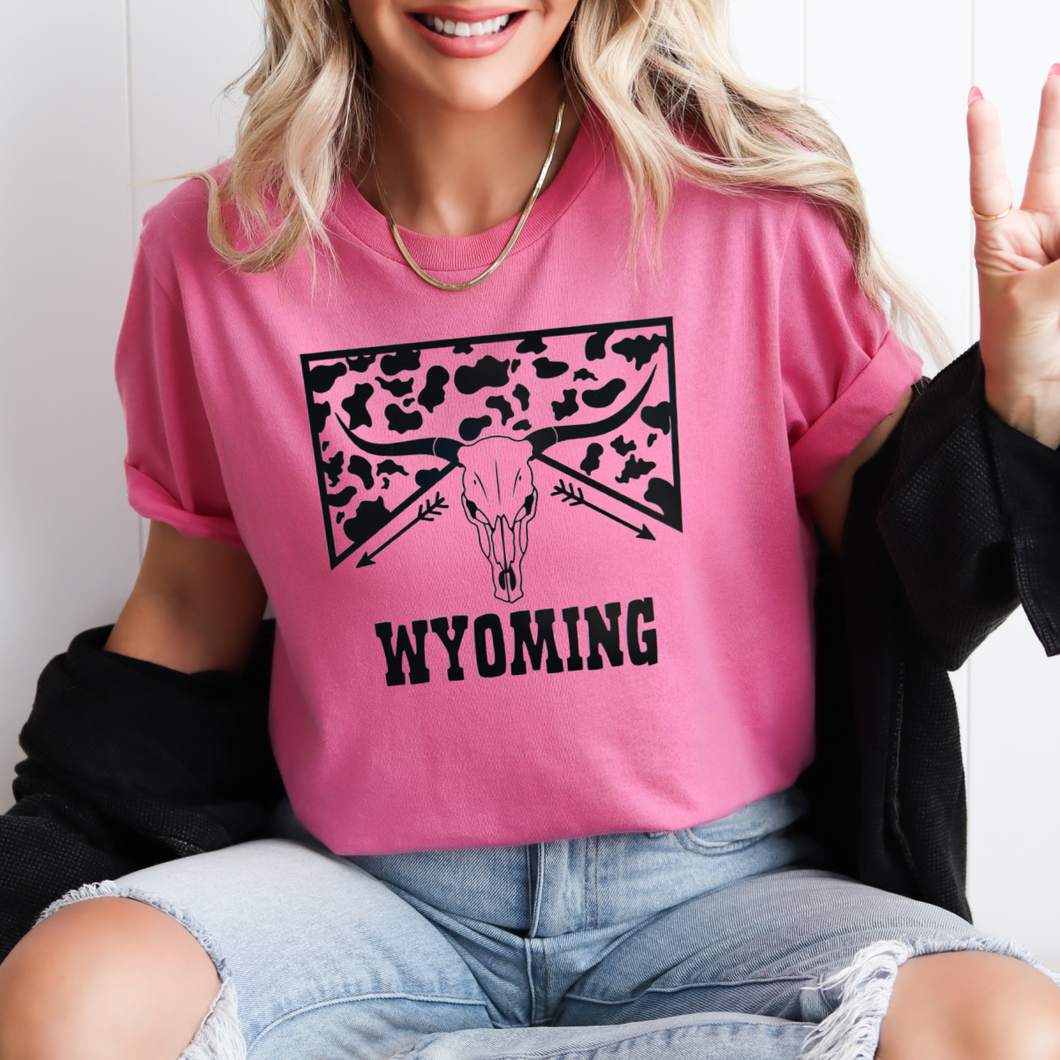 Marlboro ~Wyoming` Cowgirl Tee ~Charity Pink (pre-order) - My Wyo Designs