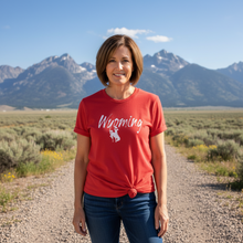 Rustic Wyoming~ Red Bella Tee - My Wyo Designs