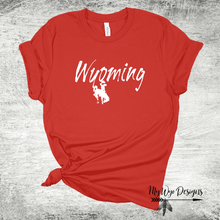 Rustic Wyoming~ Red Bella Tee - My Wyo Designs