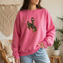 Buckin in the Backcountry  ~  Gildan Sweatshirt ~ Pink Lemonade