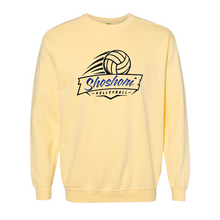 Shoshoni Volleyball~ Butter or Flo Blue Comfort Colors Sweatshirt