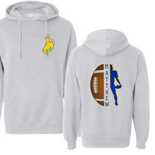 Load image into Gallery viewer, Football Players ~personalize w/name ~ Hoodie  Youth &amp; Adult