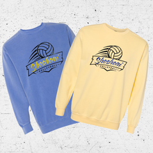 Shoshoni Volleyball~ Butter or Flo Blue Comfort Colors Sweatshirt