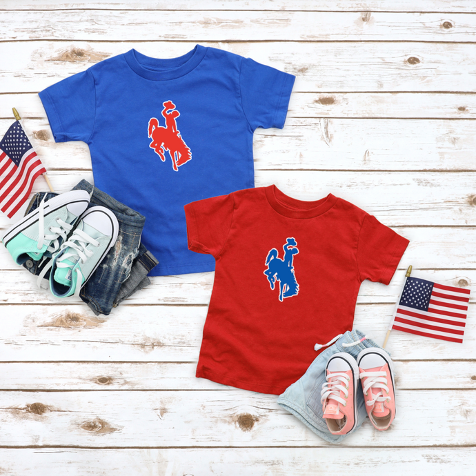 Tic Tac Stars & Steamboat ~ TODDLER & YOUTH ~ Royal Tee