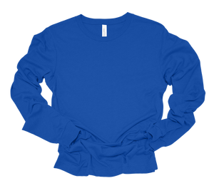 Wavy Mascot ~{Your school choice & Tee color} Long Sleeve Tee {pre-order} - My Wyo Designs
