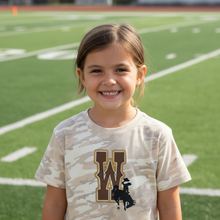 YOUTH~ W ~ Natural Camo Tee