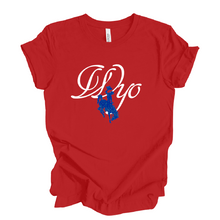 Scrollin Wyo & Steamboat ~ Bella Red Tee