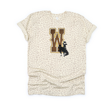 YOUTH~ W ~ Leopard Natural Tee - My Wyo Designs