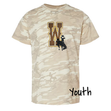 YOUTH~ W ~ Natural Camo Tee