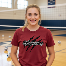 Riverton Wolverines Cardinal Red Tee