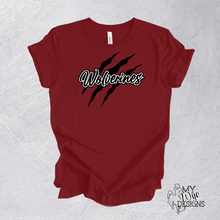 Riverton Wolverines Cardinal Red Tee