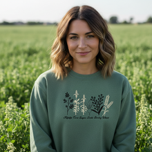 Farm Crops ~Heather Forest Gildan Sweatshirt - My Wyo Designs