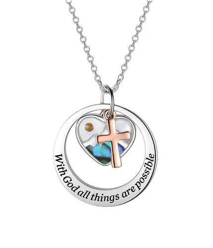 With God All Things are Possible Necklace