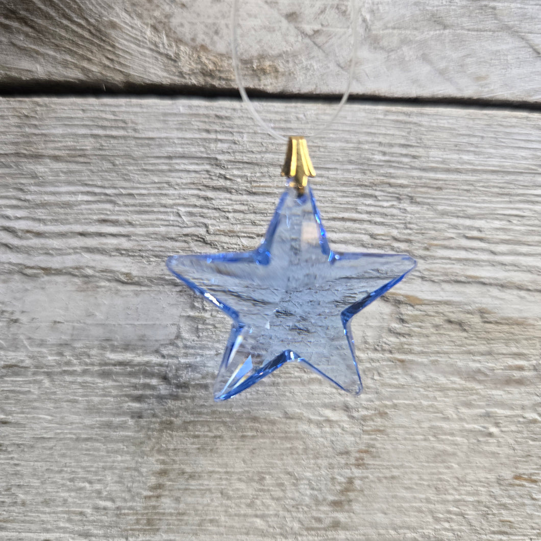 Swarovski Austrian Crystal ~ 28mm Sapphire star - My Wyo Designs