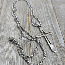 Simple Stainless Cross