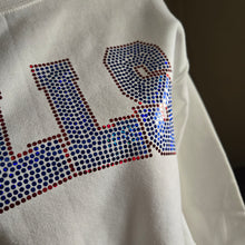 BILLS ~Spangles ~ White Gildan Sweatshirt