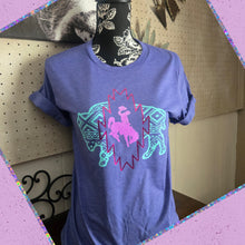 Buffalos Roam~ Heather Lapis Bella Tee