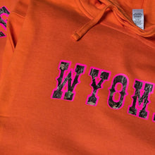 Buckin in the Backcountry ~ Neon Orange Hoodie
