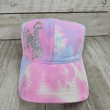 Pastel Pink & Blue Ball Cap Bucking Horse & Rider®️
