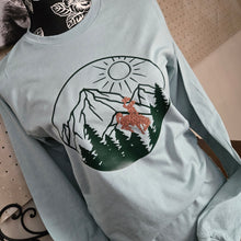 Mountains of Wyo ~ Bella Long Sleeve Tee