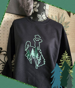 Deep in the Woods ~ Black Gildan Sweatshirt