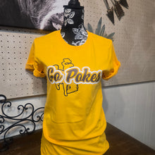 Go Pokes! ~ Steamboat ~ Gold Bella Tee